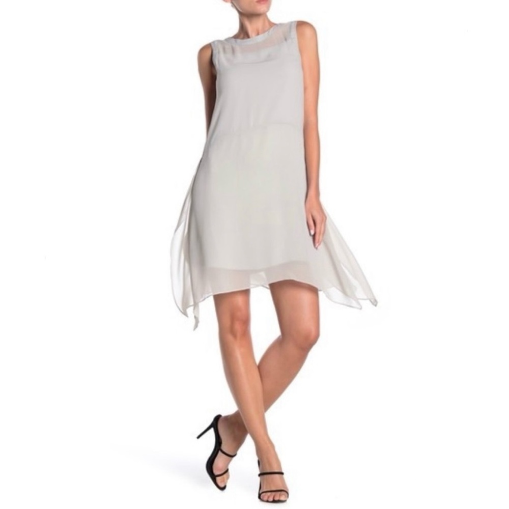 All Saints gray Lyra flowy dress size‎ 0 sleeveless dress